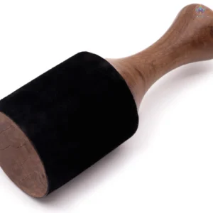 Bâton de roi extra large en bois de Terminalia Elliptica 26x9.5cm pour bols tibétains et gongs
