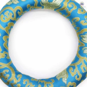 Coussin anneau 24cm pour bol chantant avec couleur aléatoire sur fond blanc