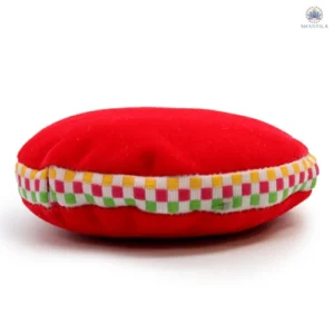 Coussin en velours 7 cm pour bol chantant tibétain, support vibratoire méditation