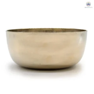 Grand bol chantant tibétain en laiton de 17cm pour méditation et harmonisation énergétique