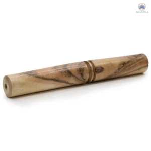 Bâton en bois poli pour bol chantant tibétain, accessoire de méditation et relaxation