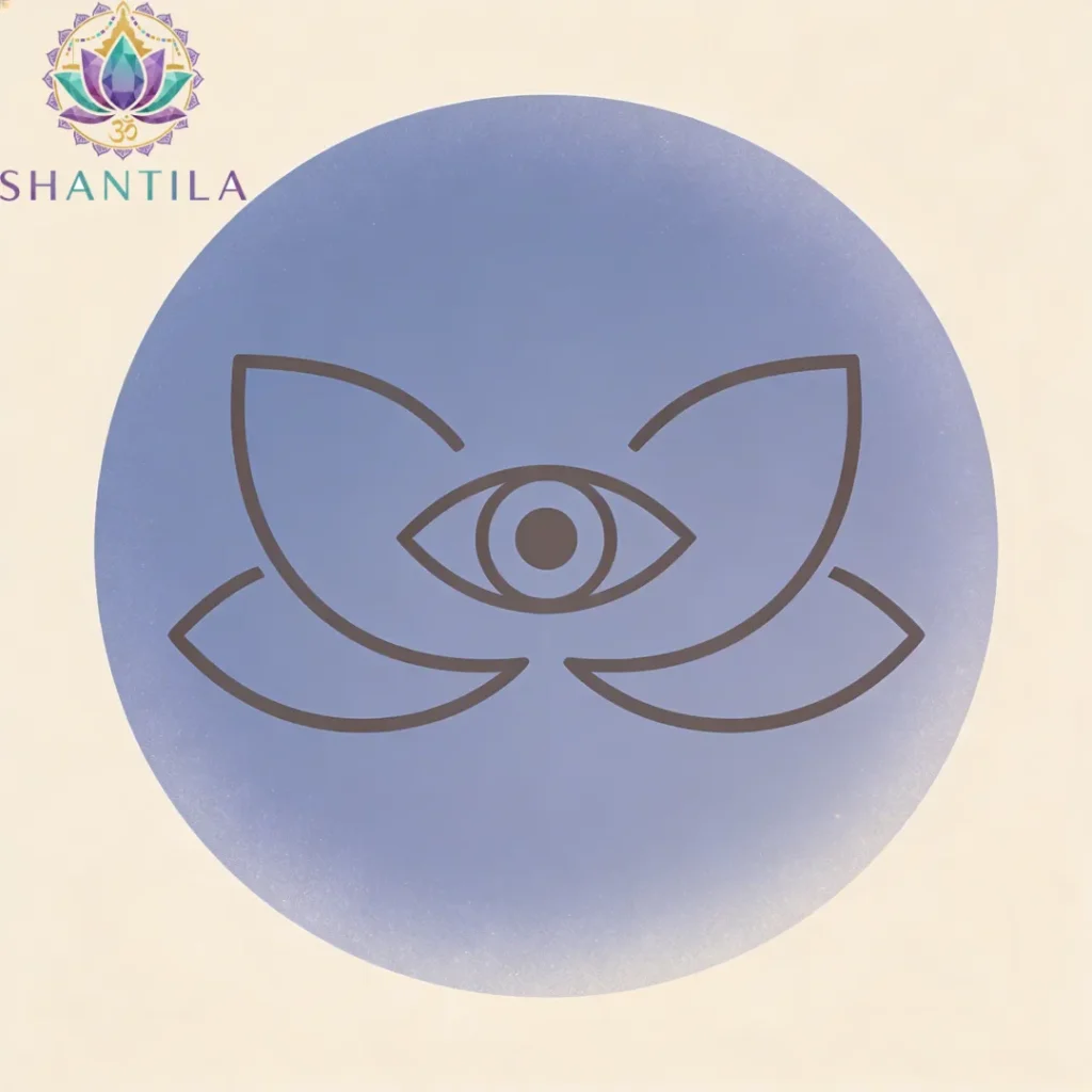 Le chakra du 3e Œil est lié à l’intuition, à la vision intérieure et à la clarté mentale.