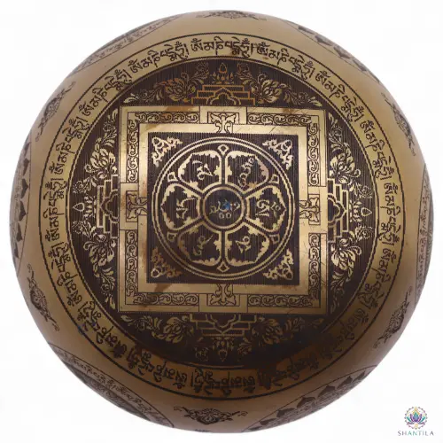 Set de 4 Bols Chantants Laiton Gravés Yogi et Chakras – Emboîtables, Sans Maillet 5 Set de 4 Bols Chantants Laiton Gravés Yogi et Chakras – Emboîtables, Sans Maillet – Image 5